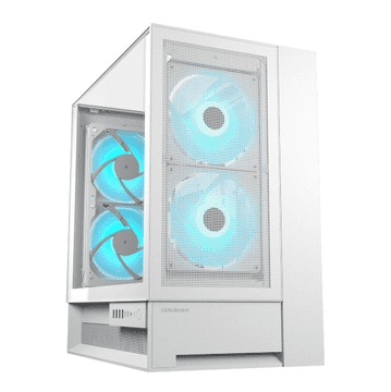 Cougar OmnyX računalniško ohišje, Mid tower, beli (CGR-2WA3W-RGB)