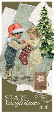 Koledar Stare razglednice ozki 2026