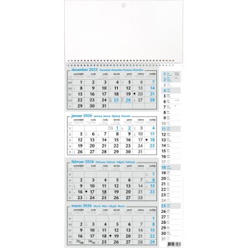 Koledar 4mes. s planerjem moder 2026