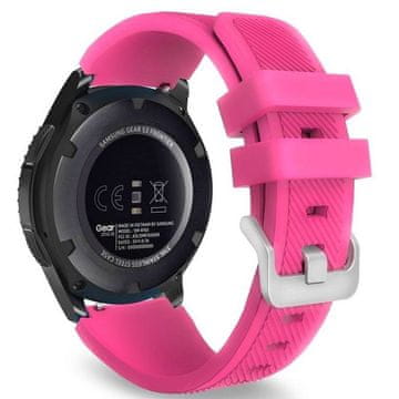 BStrap Silicone Sport pašček za Samsung Gear S3, pink