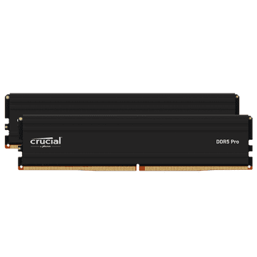 Crucial Pro 48GB Kit (2x24GB) DDR5-5600 UDIMM CL46, 1.1V