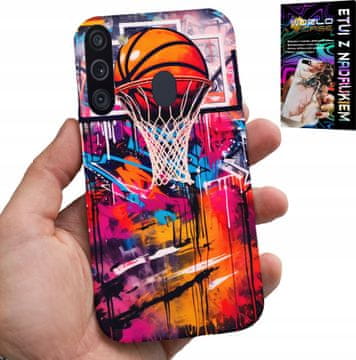 shumee OVITEK ZA SAMSUNG GALAXY A21 - KOŠARKA NBA ULIČNI GRAFITI KOŠARKARSKI NAVIJAČ
