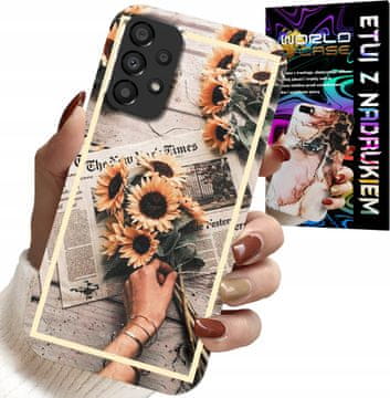 shumee OVITEK ZA SAMSUNG GALAXY A23 5G - CVETNI VZOREC SONČNIC