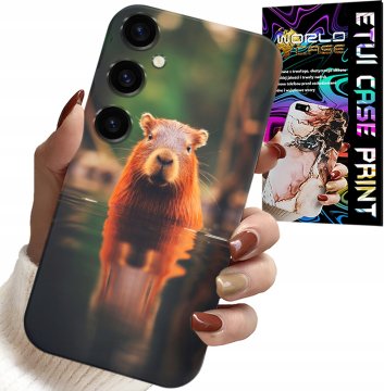 shumee OVITEK ZA SAMSUNG GALAXY A04S - LUŠKA CAPIBARA, CAPIBARA, VELIKO VZORCEV