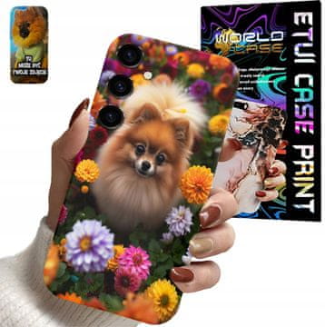 shumee ETUI SAMSUNG GALAXY S24 CUTE DOG MINIATURA SPIZZA
