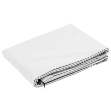 Vidaxl Pokrovni flis za zaščito rastlin pred zmrzaljo 3 pcs Bela