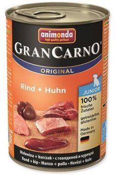 Animonda pes GRANCARNO cons. JUNIOR piščanec/goveda 400g