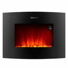Cecotec Električni Kamin Ready Warm 2250 Curved Flames Connected Črna 1000 - 2000 W 