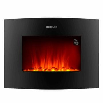 Cecotec Električni Kamin Ready Warm 2250 Curved Flames Connected Črna 1000 - 2000 W