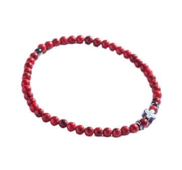 Marc Malone Moderna moška zapestnica z biseri MCGB5098