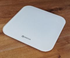 Platinet PBSW osebna tehtnica, LCD prikazovalnik, do 180kg, 28x28cm, bela