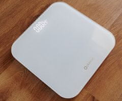 Platinet PBSW osebna tehtnica, LCD prikazovalnik, do 180kg, 28x28cm, bela