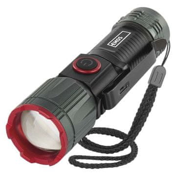 Emos LED polnilna svetilka, kovinska, 300 lm, 700 mAh