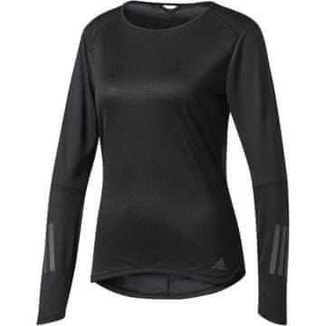 Adidas Majice črna Response Long Sleeve Tee W