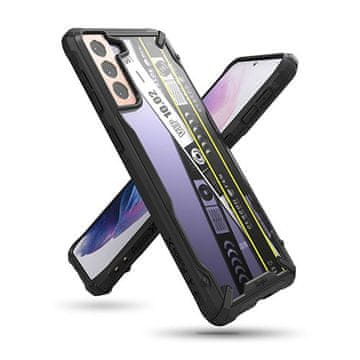RINGKE Ovitek Fusion X Design za Samsung Galaxy S21 5G - Ticket band