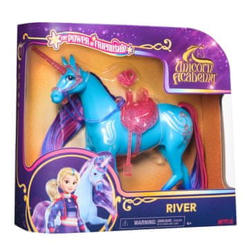 UNICORN ACADEMY Enorožec Akademija česanje enorog 24 cm Reka