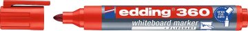 Edding Marker za bele table 360 - rdeč