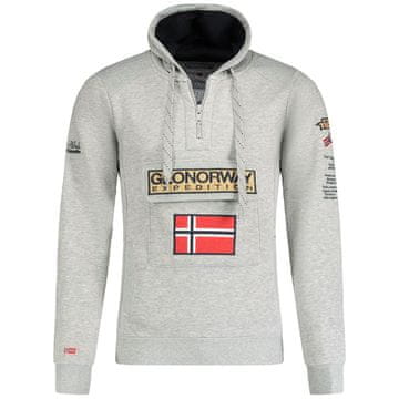 Geographical Norway športni puloverji Geographical Norway Gymclass WU4184HGNBGrey