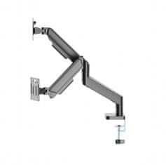 Gembird MA-DA2-06 nastavljivo namizno držalo za dva monitorja 17"-32" 10 kg črn