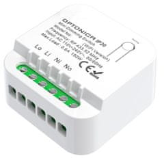 Optonica Daljinski brezžični upravljalnik 1xstikalo+1xsprejemnik IP44 WiFi+zatemnitev, bela barva
