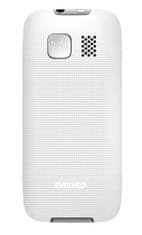 Evolveo EasyPhone telefon na tipke s polnilnim stojalom, bel