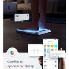 RENPHO Elis Chroma - Pametna osebna tehtnica z barvno osvetlitvijo