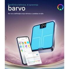 RENPHO Elis Chroma - Pametna osebna tehtnica z barvno osvetlitvijo