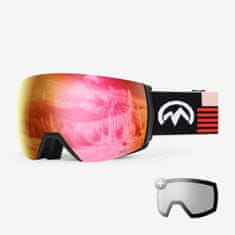 Outdoor master Smučarska Očala Ultra Zeiss RubyRed VLT 41% + prozorna leča