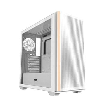 darkFlash Darkflash DS900WS ATX računalniško ohišje brez ventilatorjev (belo)
