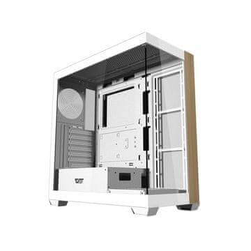 darkFlash  DS900W računalniško ohišje brez ventilatorjev (Belo)