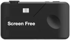 Screen Free – digitalna kamera brez zaslona za avtentično ustvarjanje - ČRN (AKSFBK)