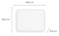 Mill PA400WIFI4 panelni konvekcijski radiator, Wi-Fi, 400W, jeklo, bel