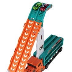 Mega Creative Tovornjak z zložljivo raketno stezo + AVTOMOBILI, igrača AVTOVLEKA 3+ MEGA CREATIVE