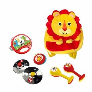 Fisher-Price Glasbeni set Fisher-Price Plastika Lev Otroški nahrbtnik
