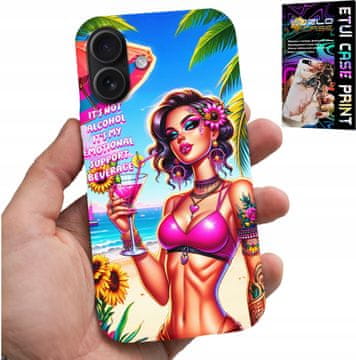 shumee OVITEK ZA IPHONE 16 - NI ALKOHOL, TO JE MOJ ČUSTVENI OVITEK