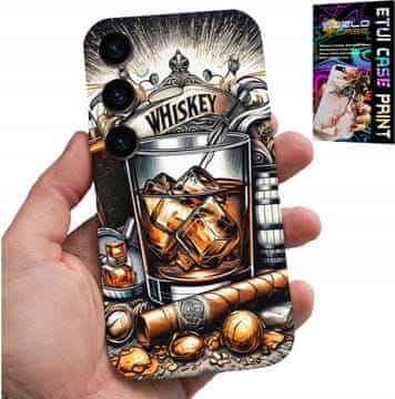 shumee OVITEK ZA SAMSUNG GALAXY A04S - VZORCI VISKIJA IN CIGARE ZA MOŠKE, HRBTNA STRAN