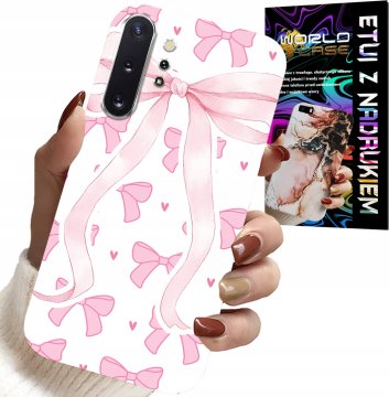 shumee OVITEK ZA SAMSUNG NOTE 10 PLUS - OVITEK Z ROZA TRAKOVI IN MODNIMI VZORCI