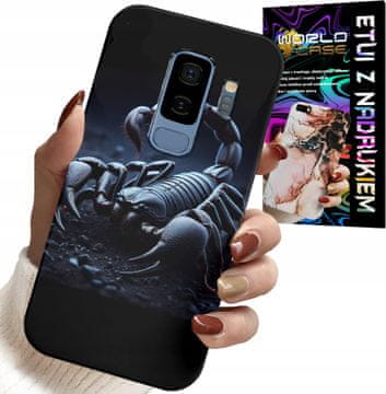 shumee OVITEK ZA SAMSUNG GALAXY S9 PLUS - ŠKORPIJON, ŠKORPIJONI + HIDROGELNA FOLIJA