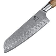 shumee Shiori 撓 Santoku Jakub Suchta - univerzalni, večnamenski kuharski nož