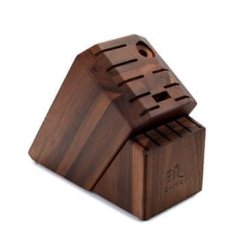 shumee Shiori 撓 Akashia Burokku stojalo za nože s 16 luknjami