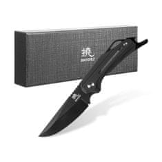 shumee Shiori 撓 Daichi Kuro - lovski nož iz jekla 10Cr15CoMov s PVD prevleko
