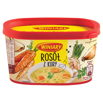 shumee Piščančja juha Winiary - hitra in okusna juha, popolna osnova za kuhinjo