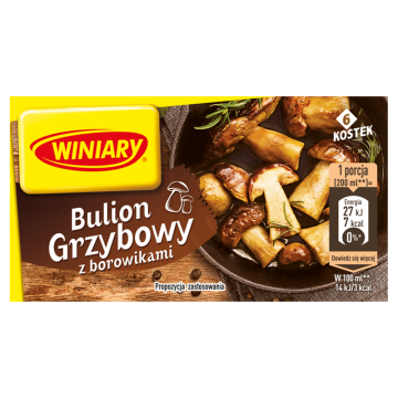 shumee Gobja juha Winiary z jurčki 60 g (6 kock)