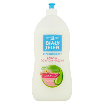 shumee Biały Jeleń - Hipoalergeno sredstvo za pomivanje posode s kamilico in alantoinom, 1L