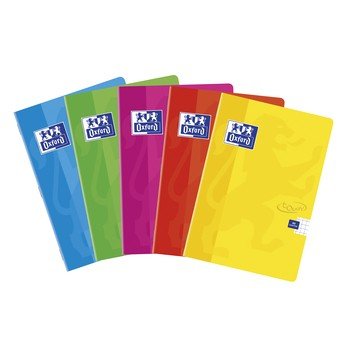 shumee Zvezek Oxford Touch z robovi A5 - 60 listov (mešanica barv) - 1 kos iz mešanice