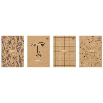 shumee Zvezek s poltrdo vezavo A5 64 Kraft Z Hs Interdruk