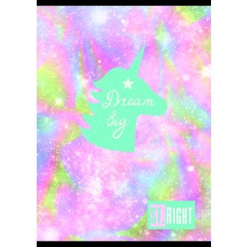 shumee Zvezek St.Right z laminiranim ovitom A4, 60 listov, mreža