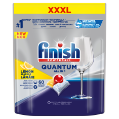 shumee Finish Quantum Lemon - 60 kapsul za pomivalni stroj, vonj po limoni