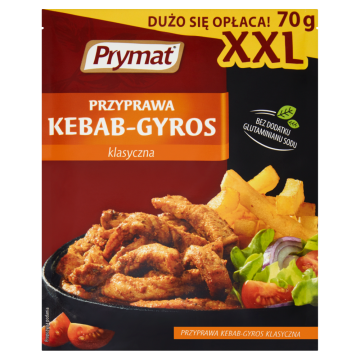shumee Prymat začimba za kebab in giros XXL 70g - orientalski okus, meso na žaru