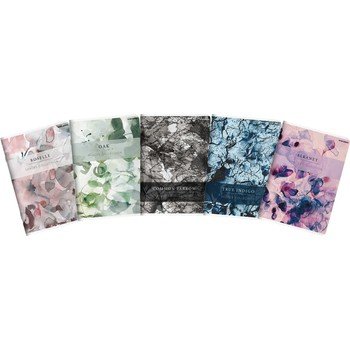 shumee Zvezek Shades A5 60K Mreža z zgornjim robom 2000